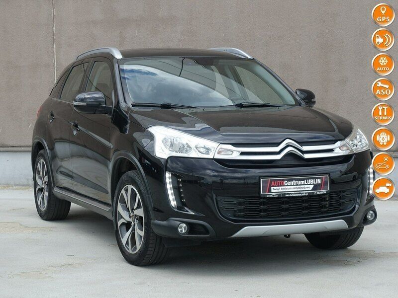 Czarny (metalik) Używany 2014 Citroën C4 Aircross SUV | 38 900 zł (Uczciwa cena) - Obraz 1/4