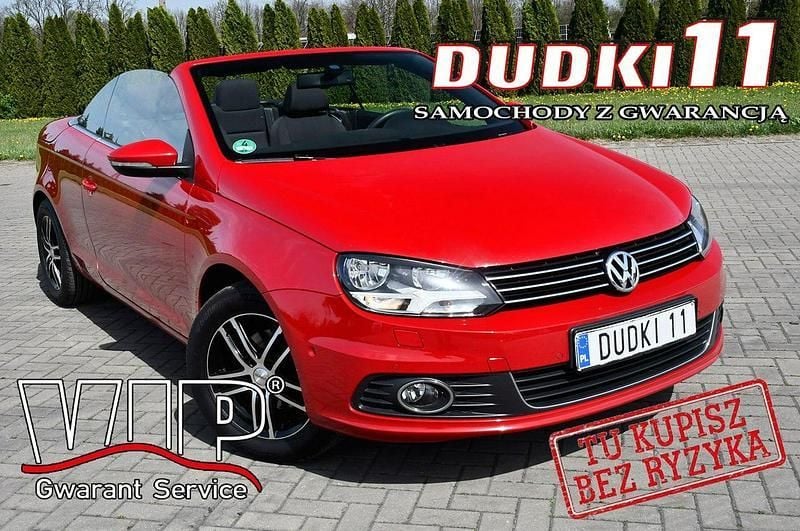 Czerwony Używany 2011 VW Eos Kabriolet | 25 900 zł - Obraz 1/4