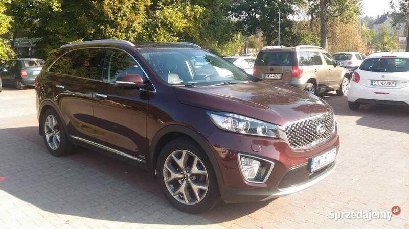 Używany Kia Sorento Premium 2015 Bordowy SUV