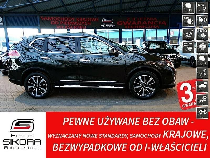 Zielony Używany 2016 Nissan X-Trail SUV | 76 900 zł (Drogi) - Obraz 1/4