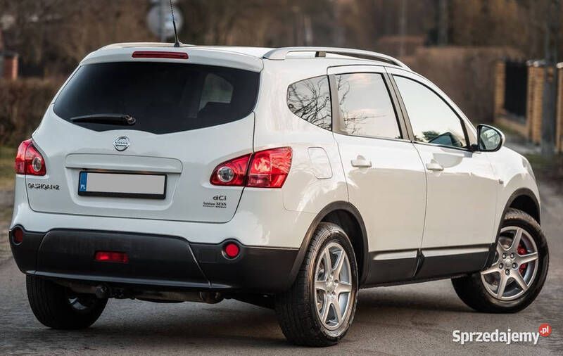 Używany Nissan Qashqai +2 Tekna 2008 Biały SUV