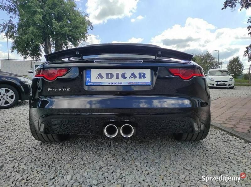 Używany Jaguar F-Type 380 KM (279 kW) 2016 Czarny (metalik) Kabriolet