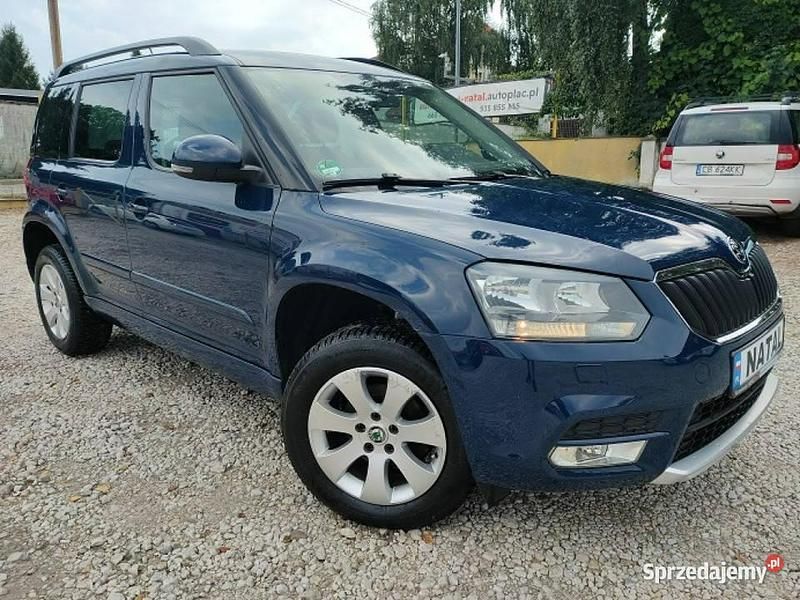 Używany Skoda Yeti 110 KM (80 kW) 2016 Niebieski SUV
