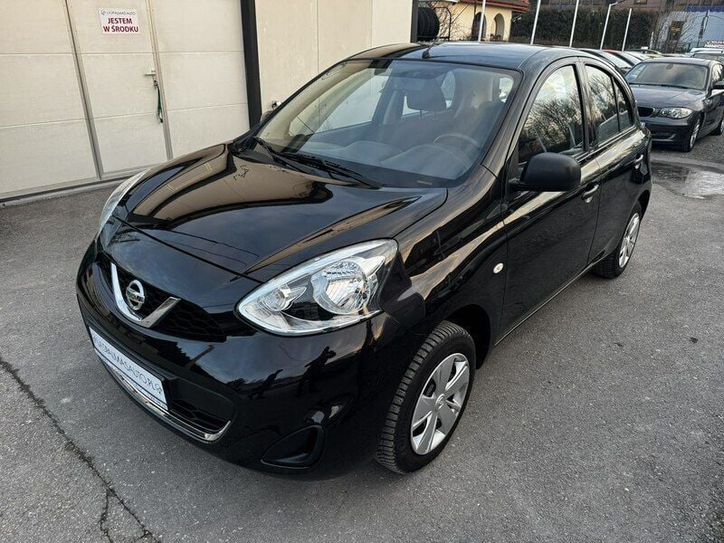 Czarny Używany 2015 Nissan Micra Hatchback | 25 900 zł (Uczciwa cena) - Obraz 1/4