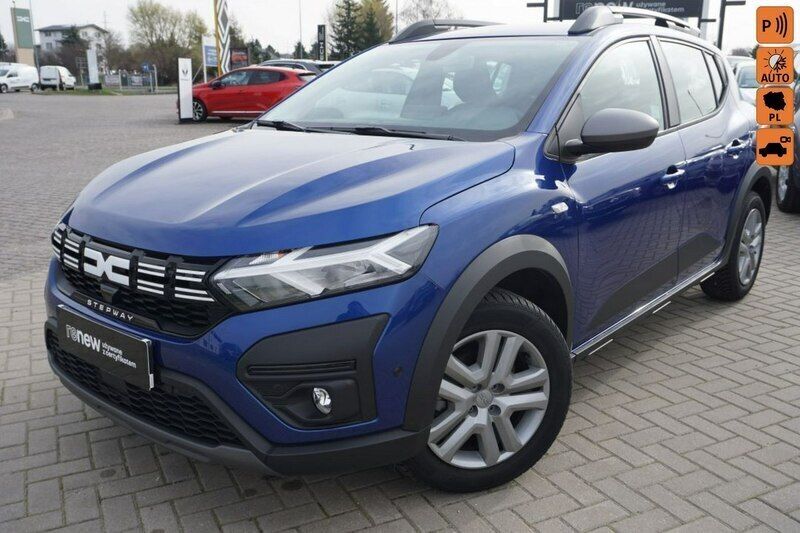 Niebieski Używany 2023 Dacia Sandero Expression Hatchback | 76 900 zł (Drogi) - Obraz 1/4