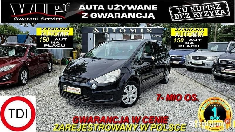 Szary Używany 2006 Ford S-MAX S Minivan | 13 900 zł (Uczciwa cena) - Obraz 1/2