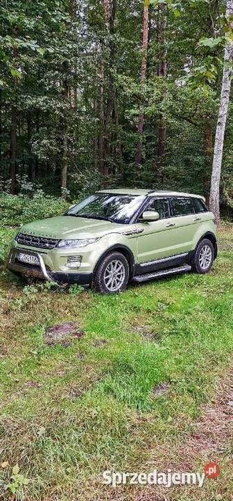 Używany Land Rover Range Rover evoque Pure 150 KM (110 kW) 2013 Zielony SUV