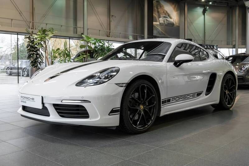 Biały Używany 2023 Porsche 718 Cayman Edition | 319 900 zł - Obraz 1/4