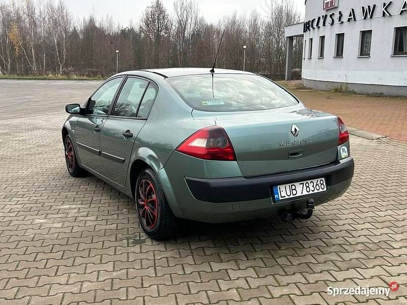 Używany Renault Mégane II 2003 Zielony Sedan/Limuzyna