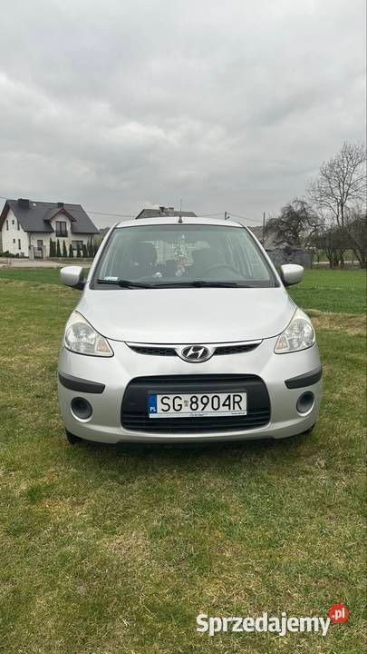 Srebrny Używany 2009 Hyundai i10 Hatchback | 14 900 zł - Obraz 1/4