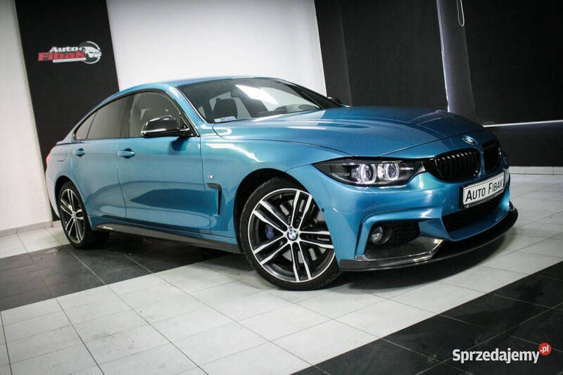 Niebieski Używany 2017 BMW 430 Sport Line Coupe | 113 900 zł (Dość drogi) - Obraz 1/4