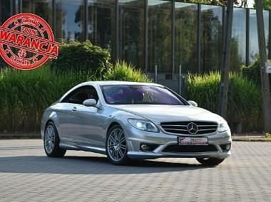 Srebrny (metalik, perła) Używany 2006 Mercedes CL600 AMG Coupe | 99 800 zł - Obraz 1/4
