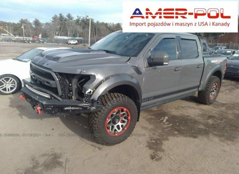 Szary Używany 2018 Ford F-150 Pickup | 145 000 zł - Obraz 1/4