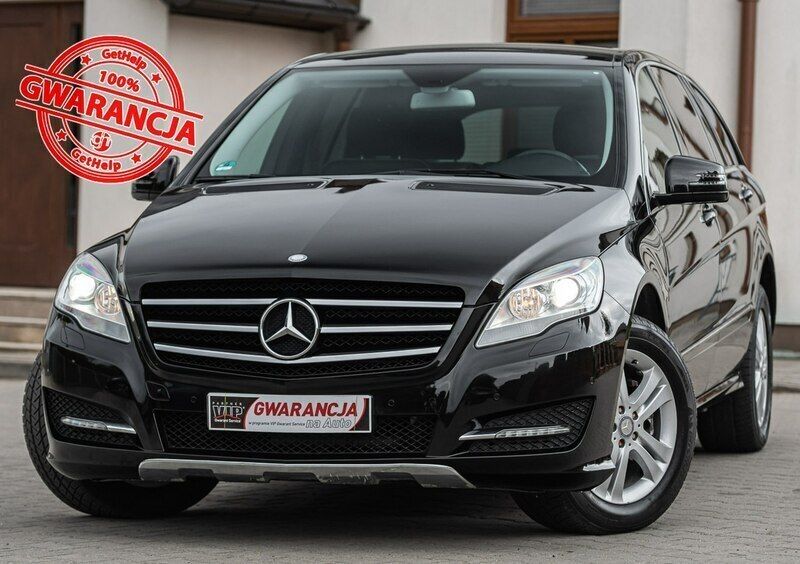 Czarny Używany 2012 Mercedes R350 Avantgarde Minivan | 64 700 zł - Obraz 1/4