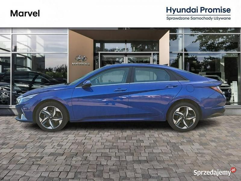 Niebieski Używany 2023 Hyundai Elantra Sedan/Limuzyna | 86 600 zł (Uczciwa cena) - Obraz 1/4