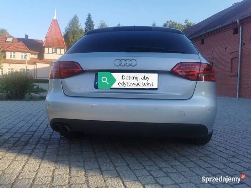 Srebrny Używany 2009 Audi A4 Sedan/Limuzyna | 28 900 zł (Uczciwa cena) - Obraz 1/4