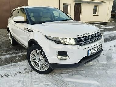Biały (metalik) Używany 2013 Land Rover Range Rover evoque SUV | 49 900 zł - Obraz 1/4