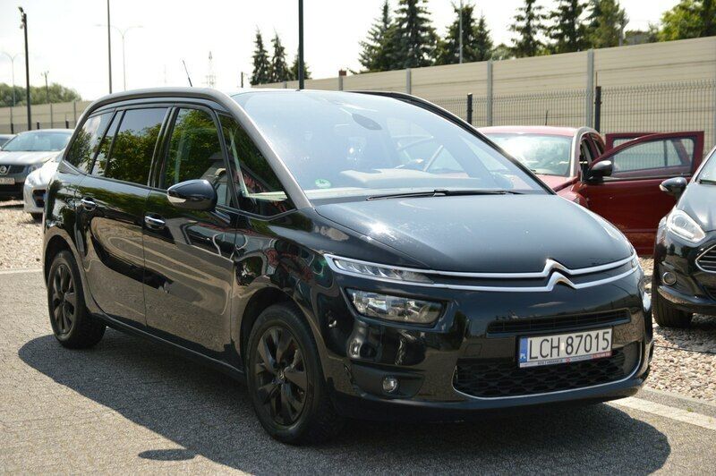 Czarny Używany 2015 Citroën Grand C4 Picasso Minivan | 33 500 zł (Uczciwa cena) - Obraz 1/4