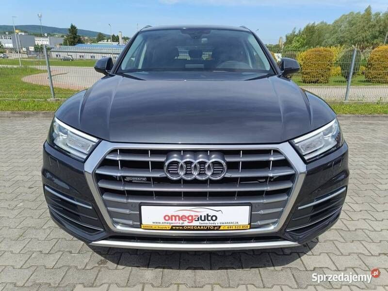 Szary Używany 2020 Audi Q5 SUV | 129 000 zł (Uczciwa cena) - Obraz 1/4