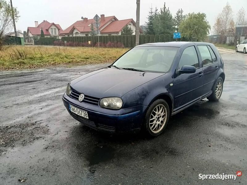 Niebieski Używany 1998 VW Golf IV Hatchback | 2200 zł (Uczciwa cena) - Obraz 1/4