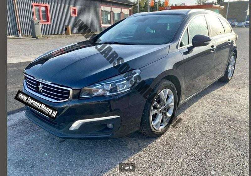 Czarny Używany 2016 Peugeot 508 Kombi | 33 250 zł (Uczciwa cena) - Obraz 1/4