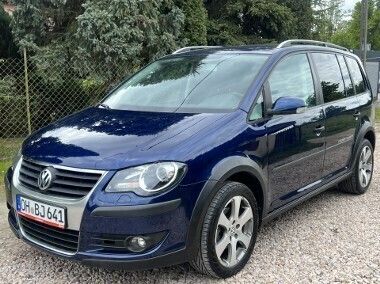 Niebieski Używany 2007 VW Touran Minivan | 19 900 zł (Dość drogi) - Obraz 1/4
