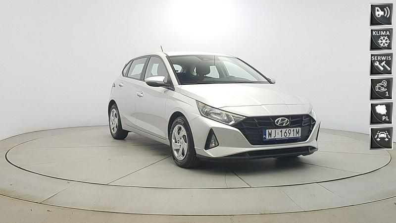 Srebrny Używany 2022 Hyundai i20 Hatchback | 52 850 zł (Uczciwa cena) - Obraz 1/4