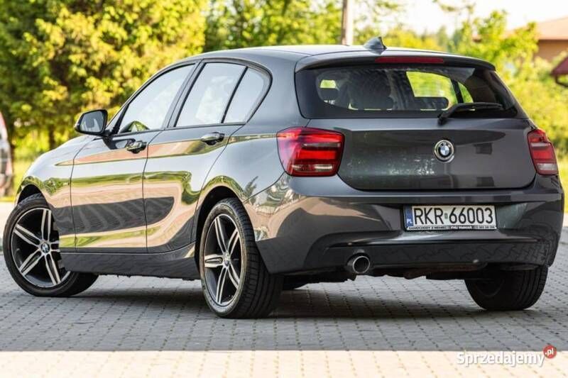 Szary Używany 2011 BMW 116 Sport Line Hatchback | 29 900 zł (Dość drogi) - Obraz 1/4