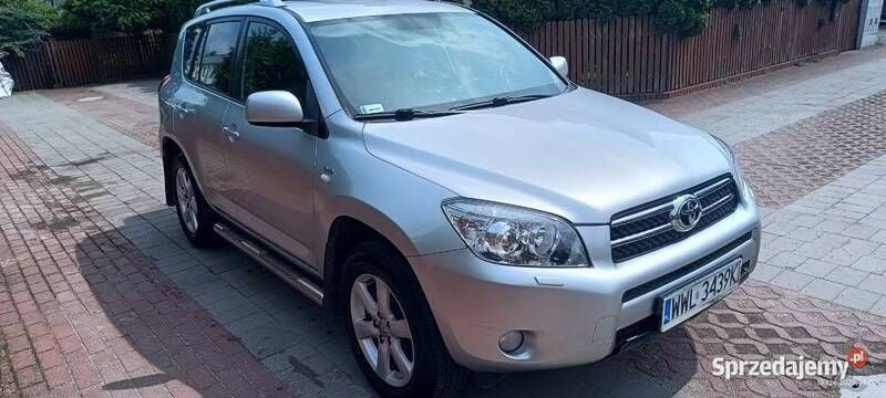 Srebrny Używany 2008 Toyota RAV4 SUV | 26 500 zł (Uczciwa cena) - Obraz 1/4