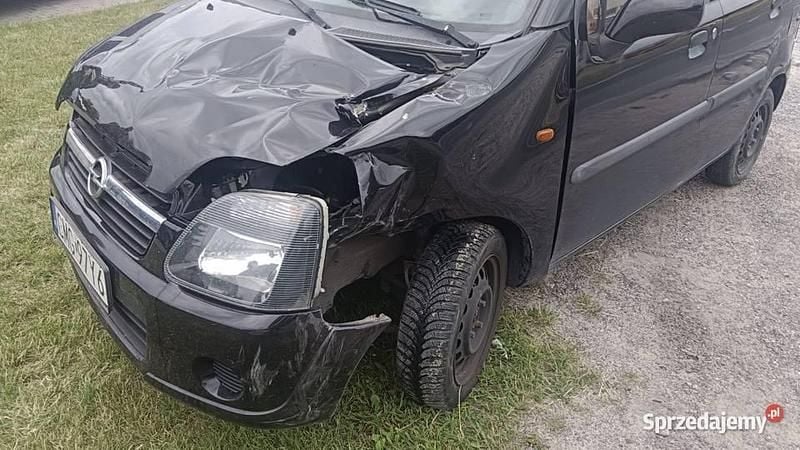 Czarny Używany 2005 Opel Agila Minivan | 1500 zł - Obraz 1/2