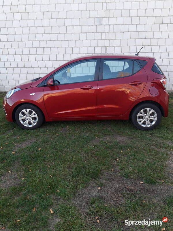 Czerwony Używany 2014 Hyundai i10 Hatchback | 19 900 zł (Uczciwa cena) - Obraz 1/4