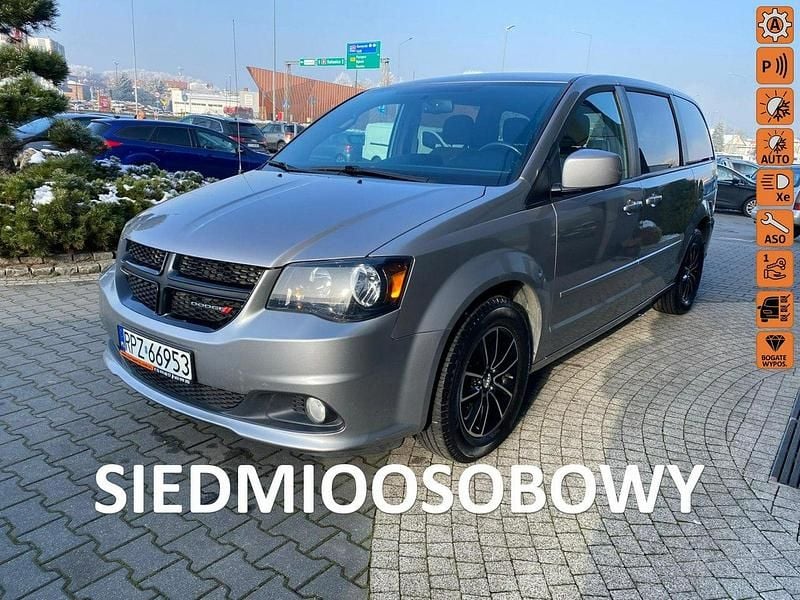 Szary Używany 2015 Dodge Grand Caravan Minivan | 41 900 zł (Uczciwa cena) - Obraz 1/4