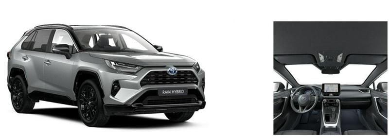 Nowe Toyota RAV4 Hybrid 222 KM (163 kW) 2025 Srebrny SUV