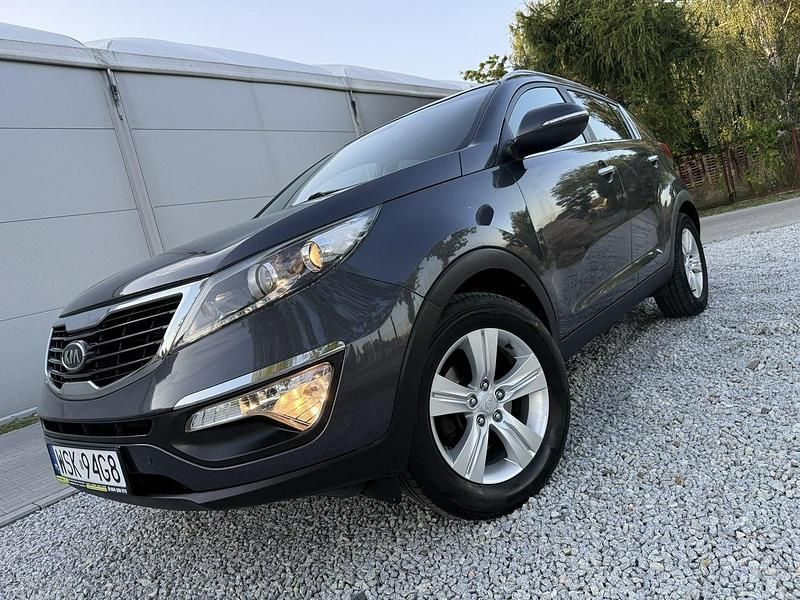 Szary Używany 2011 Kia Sportage 2 SUV | 31 900 zł (Uczciwa cena) - Obraz 1/4