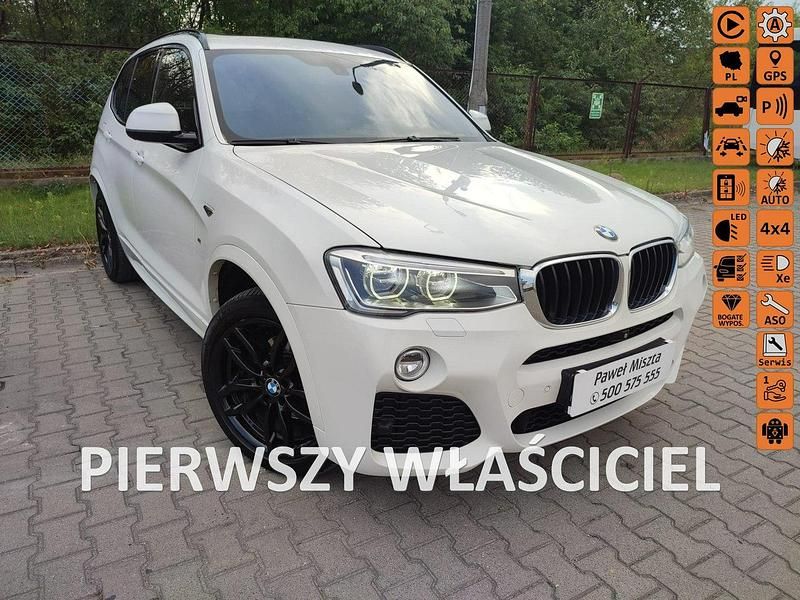 Biały (metalik) Używany 2017 BMW X3 Comfort Edition SUV | 88 900 zł (Super Cena) - Obraz 1/4
