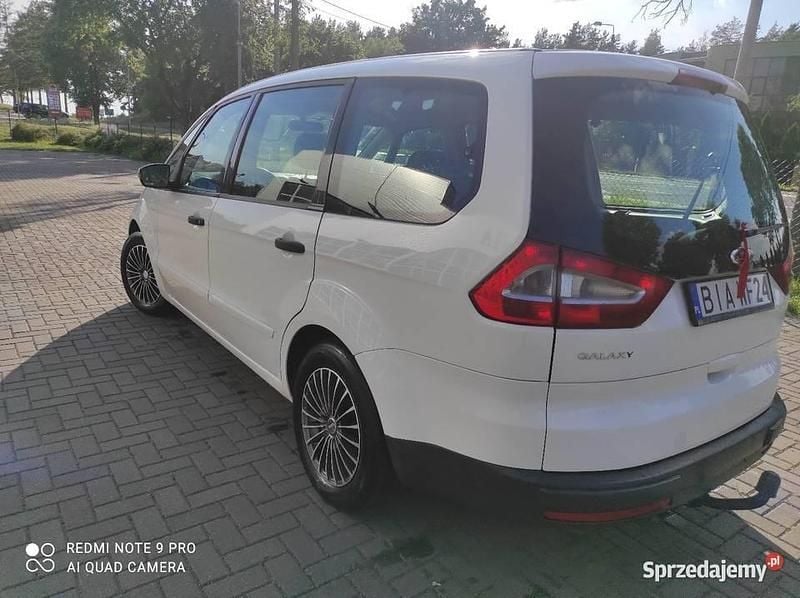 Biały Używany 2007 Ford Galaxy Minivan | 12 900 zł (Dość drogi) - Obraz 1/4