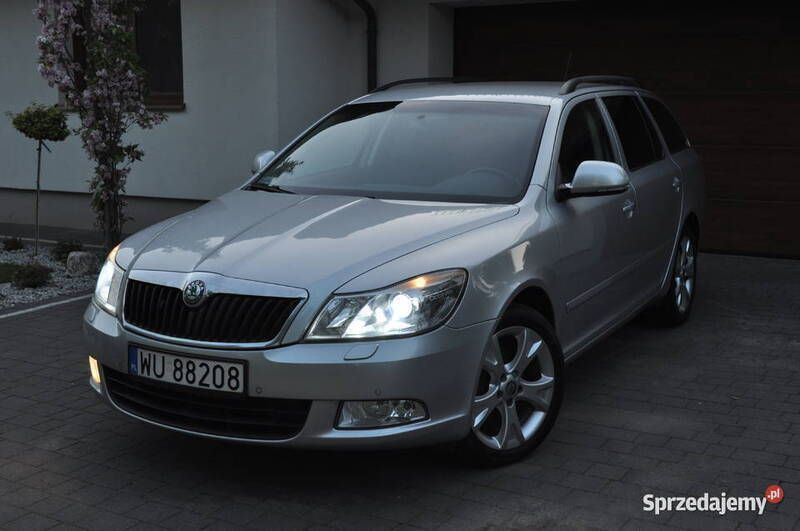 Srebrny Używany 2009 Skoda Octavia Elegance Kombi | 23 900 zł (Uczciwa cena) - Obraz 1/4