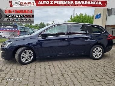 Niebieski Używany 2014 Peugeot 308 Kombi | 26 900 zł (Dość drogi) - Obraz 1/4