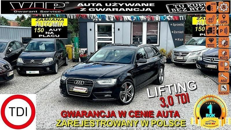Czarny Używany 2013 Audi A4 S-Line Kombi | 49 900 zł (Super Cena) - Obraz 1/3