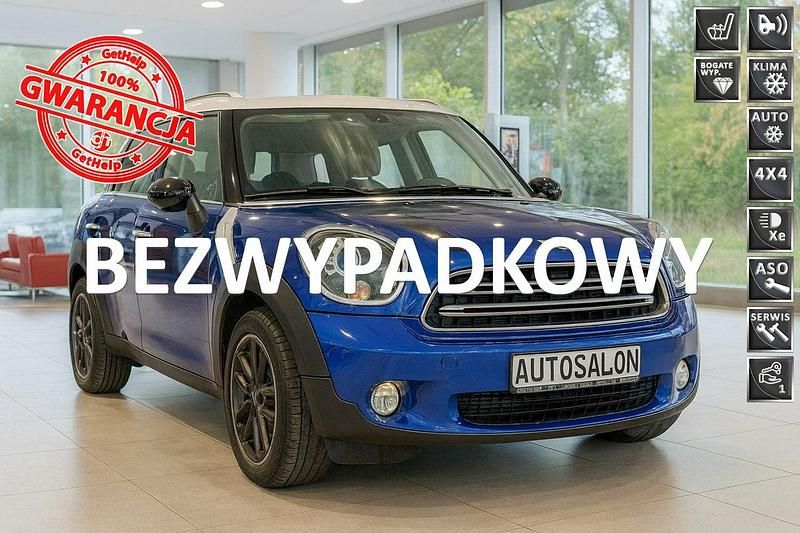 Niebieski Używany 2017 Mini Countryman SUV | 45 500 zł (Uczciwa cena) - Obraz 1/4