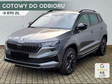 Szary Nowe 2024 Skoda Karoq SportLine SUV | 157 330 zł (Uczciwa cena) - Obraz 1/4