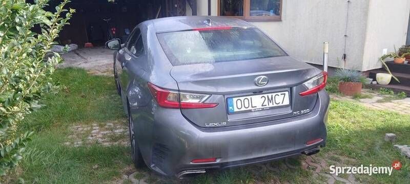 Grafitowy Używany 2018 Lexus RC F Coupe | 125 000 zł - Obraz 1/4