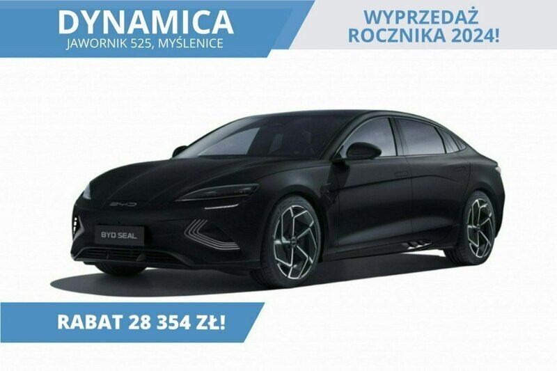 Szary (metalik) Nowe 2024 BYD Seal Sedan/Limuzyna | 212 546 zł - Obraz 1/3