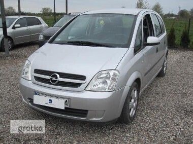 Srebrny Używany 2005 Opel Meriva Minivan | 8500 zł - Obraz 1/4