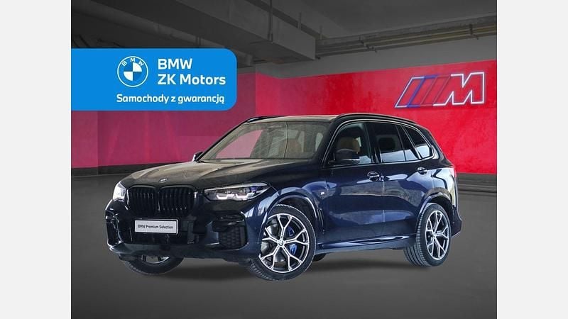 Czarny carbon m metalizowany Używany 2022 BMW X5 Comfort Edition SUV | 264 900 zł (Dobra cena) - Obraz 1/3