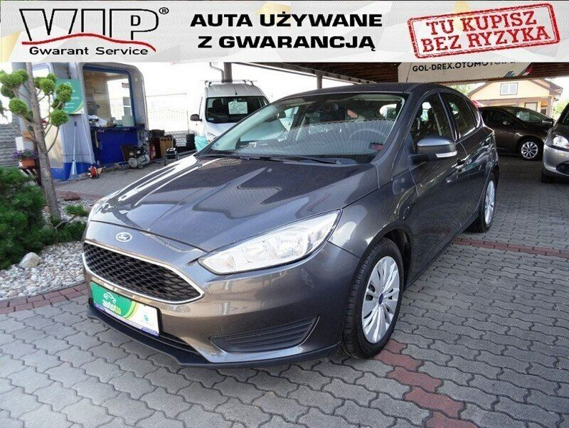 Szary Używany 2017 Ford Focus Hatchback | 29 900 zł (Dobra cena) - Obraz 1/4