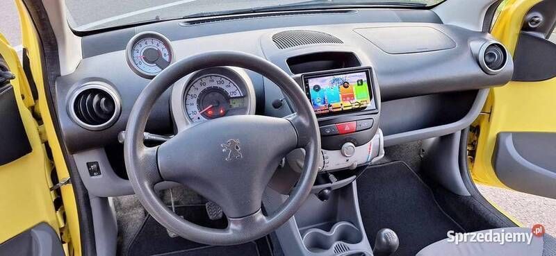 Żółtozłoty Używany 2007 Peugeot 107 Hatchback | 8700 zł (Uczciwa cena) - Obraz 1/4