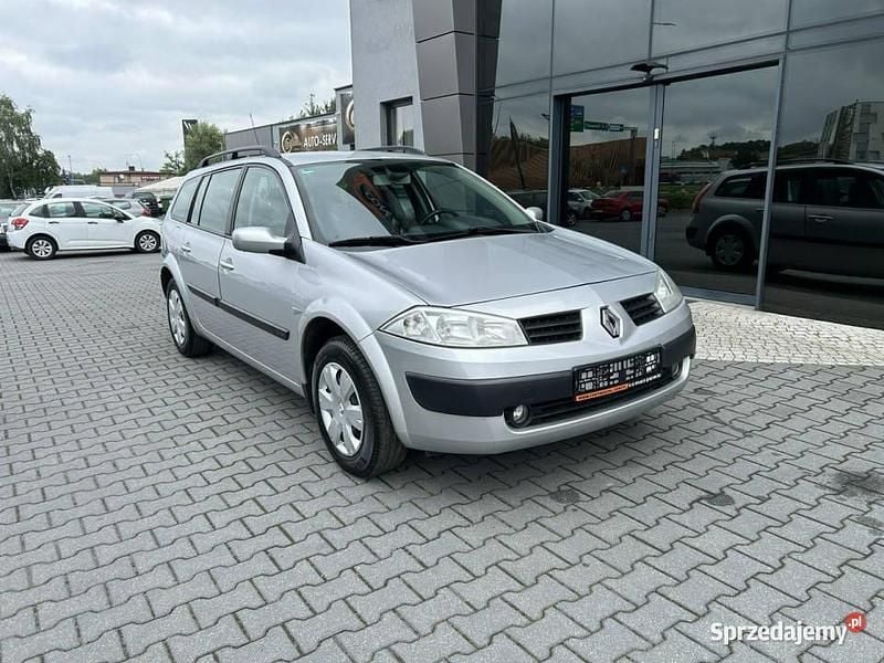 Srebrny Używany 2006 Renault Mégane GrandTour Kombi | 8900 zł (Uczciwa cena) - Obraz 1/4