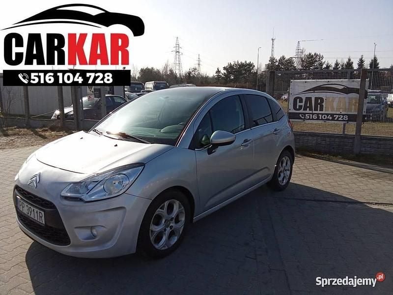 Srebrny Używany 2010 Citroën C3 Hatchback | 9999 zł (Uczciwa cena) - Obraz 1/4