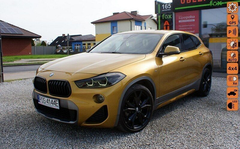 Złoty Używany 2018 BMW X2 SUV | 92 000 zł (Uczciwa cena) - Obraz 1/4